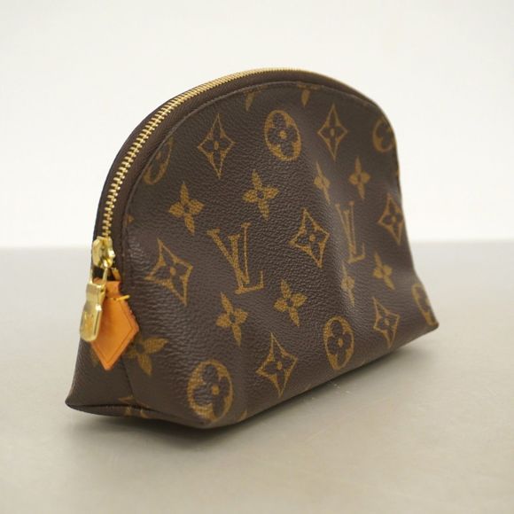 Louis Vuitton Pouch Monogram Pochette Cosmetic PM M47515 Brown Ladies - Picture 2 of 8